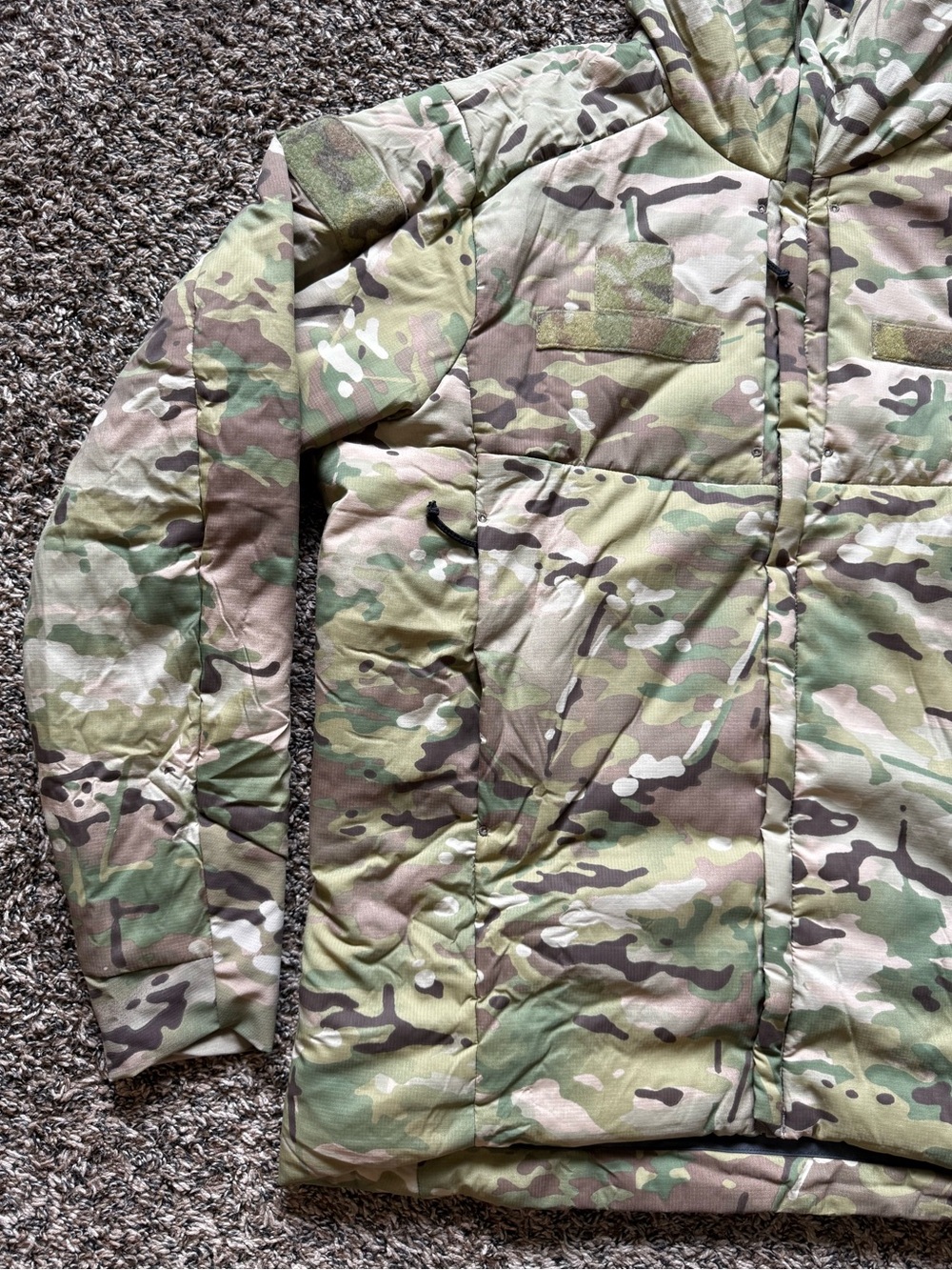 NWOT Patagonia/Forgeline Midweight Low Loft Multicam Hooded Jacket Size Large R - Picture 6 of 8